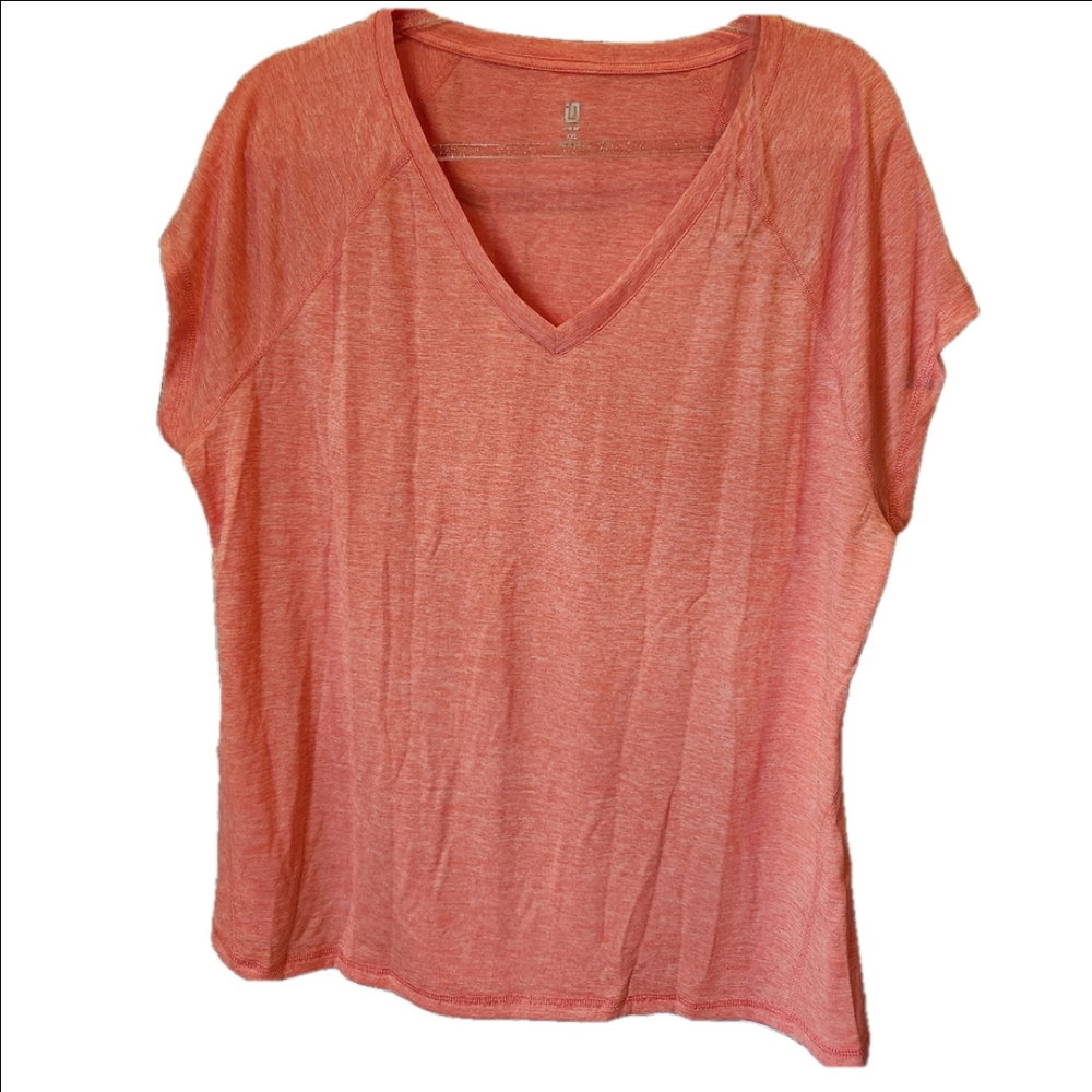 Women's Pink V-Neck Top Ideology